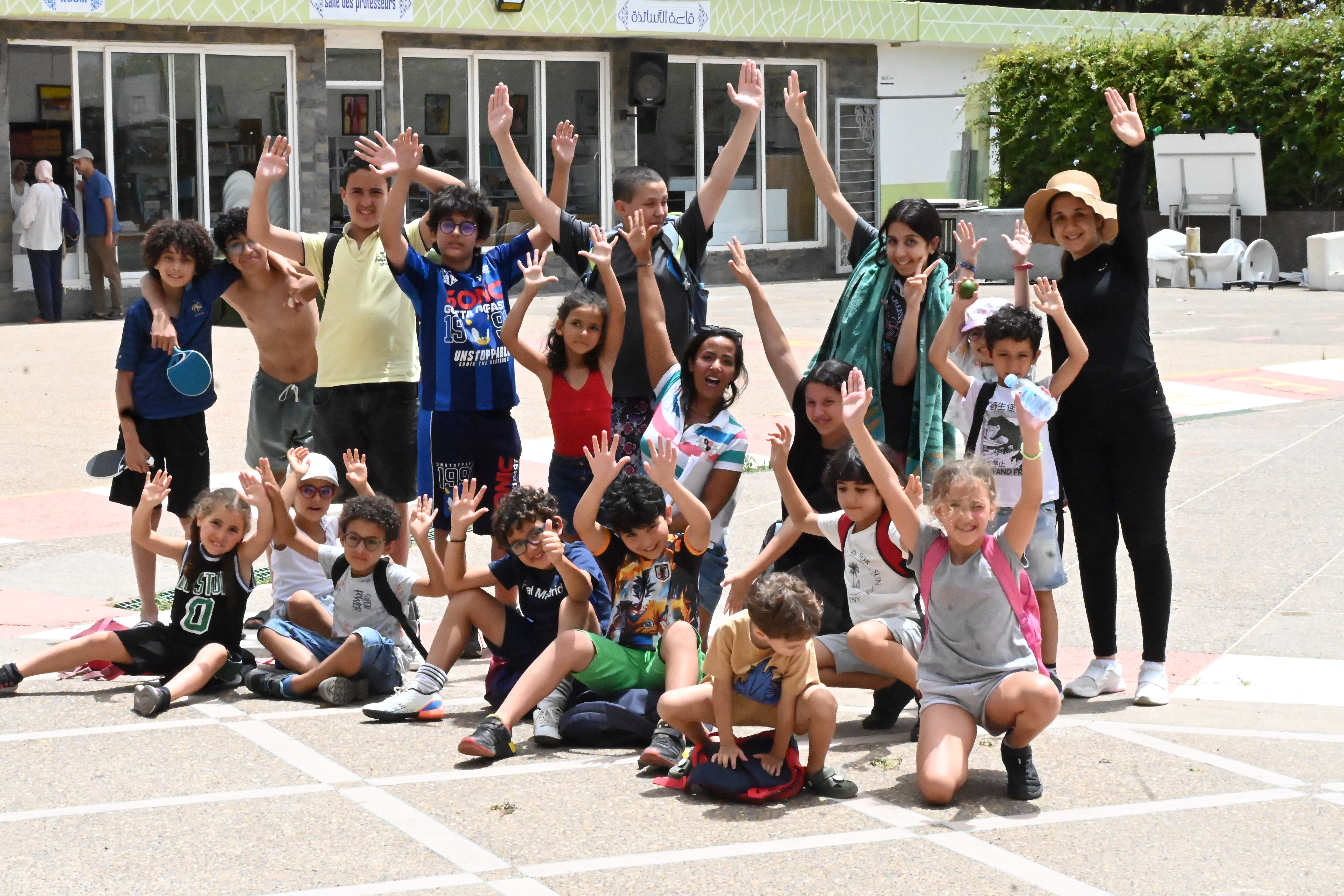 Campers et coachs Algo Souissi 2025